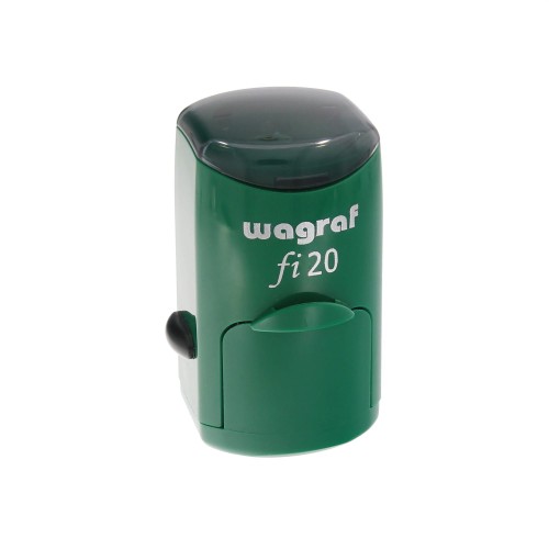 WAGRAF fi20 - Ø 20mm - Zielony - Pieczątka samotuszująca
