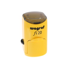 WAGRAF fi20 - Ø 20mm - Żółty - Pieczątka samotuszująca
