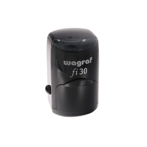 WAGRAF fi30 - Ø 30mm - Czarny - Pieczątka samotuszująca