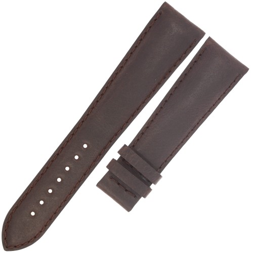 TISSOT T610020860 - 22mm - Ciemny brąz - Skórzany pasek do zegarka - T055517A