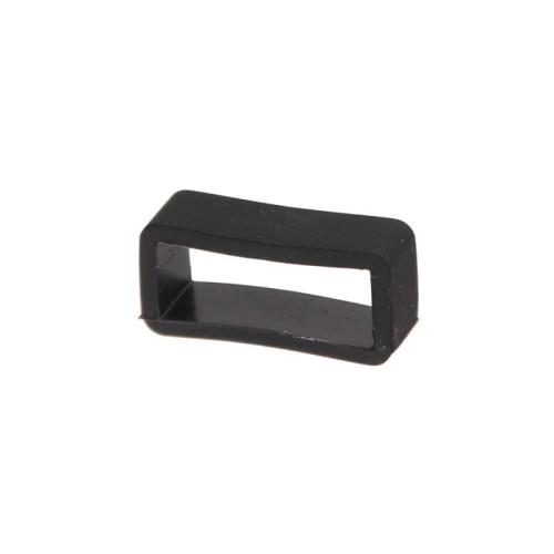 PACIFIC L20 - CZARNY - 22mm - Silikonowa szlufka do paska