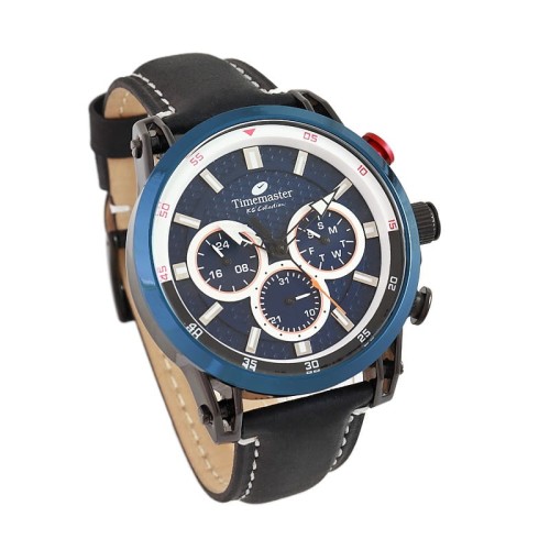 TIMEMASTER 250/12 - Multidata - Męski - Zegarek na pasku skórzanym