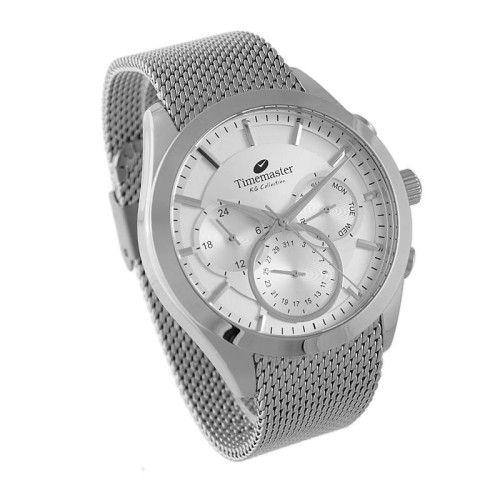 TIMEMASTER 213/10 - Multidata - Męski - Zegarek na bransolecie mesh