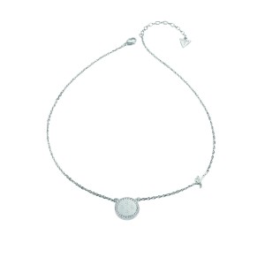 GUESS JUBN01155JWRH - Round Harmony - Damski - Naszyjnik ze stali nierdzewnej