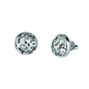 GUESS JUBE01393JWRH - 4G Logo Boule - Damskie - Kolczyki ze stali nierdzewnej