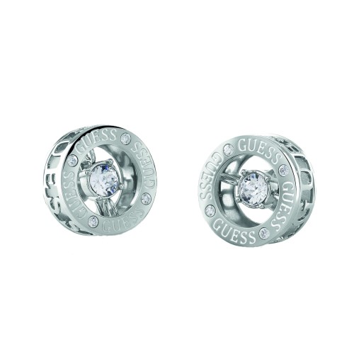 GUESS JUBE01464JWRH - Solitaire - Damskie - Kolczyki ze stali nierdzewnej