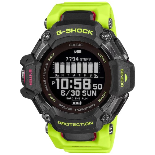 CASIO GBD-H2000-1A9ER - G-Shock G-Squad Heart Rate Monitor - Męski - Zegarek sportowy