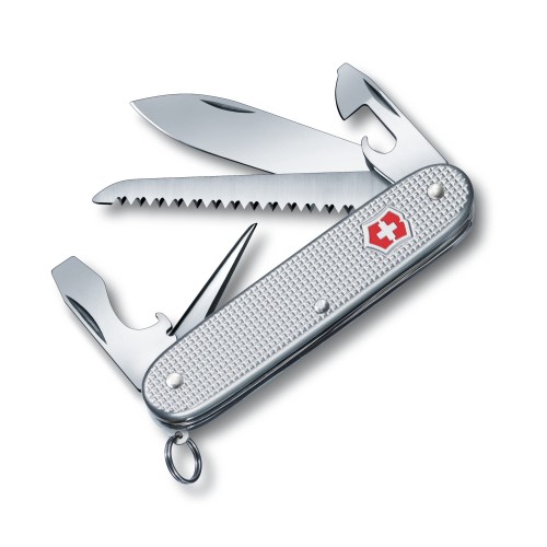 VICTORINOX 0.8241.26 - Farmer Alox - Scyzoryk 93mm - Srebrny