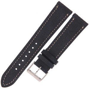 LAVVU Retro LSWUJ22 - 22mm - Niebieski - Skórzany pasek do zegarka