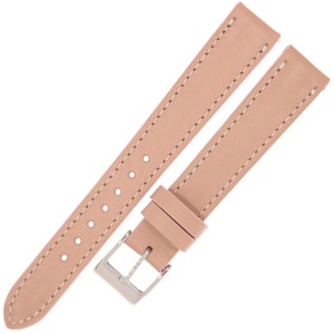MINET Slim MSTUC18 - 18mm - BEŻOWY - Skórzany pasek do zegarka