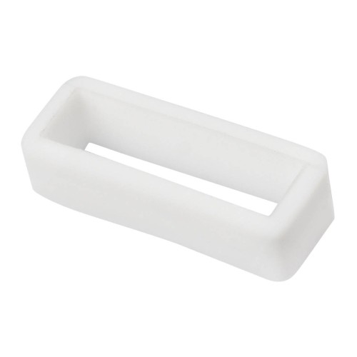 PACIFIC L27 - Biały - 18mm - Silikonowa szlufka do paska