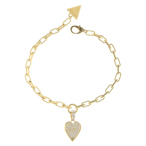 GUESS JUBB03250JWYGS - Love Me Tender - Damska - Bransoletka ze stali nierdzewnej