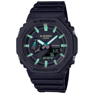 CASIO GA-2100RC-1AER - G-Shock Octagon - Męski - Zegarek sportowy