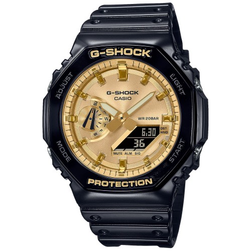 CASIO GA-2100GB-1AER - G-Shock Octagon - Męski - Zegarek sportowy