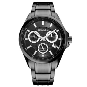 ADRIATICA A8321.S116QF - Multifunction - Męski - Zegarek na bransolecie