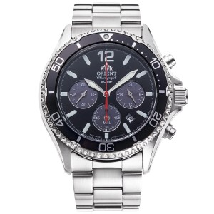 ORIENT RA-TX0202B10B - Mako Solar Chronograph - Męski - Zegarek na bransolecie
