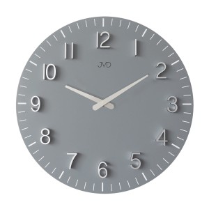JVD HC404.3 - 40cm - SZARY - Zegar ścienny