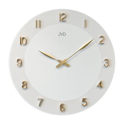JVD HC501.1 - 50cm - BIAŁY - Zegar ścienny