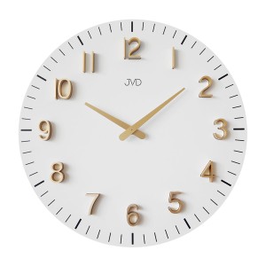 JVD HC404.1 - 40cm - BIAŁY - Zegar ścienny