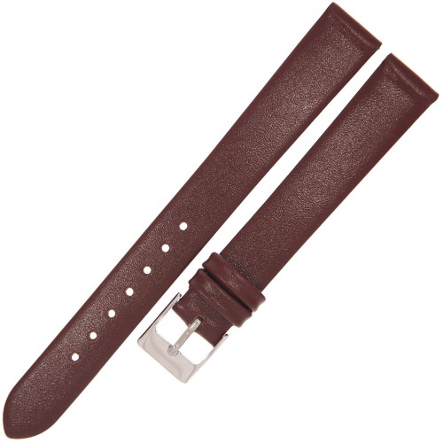 TEKLA G2 XL - 16mm - Gładki - BRĄZOWY - Skórzany pasek do zegarka