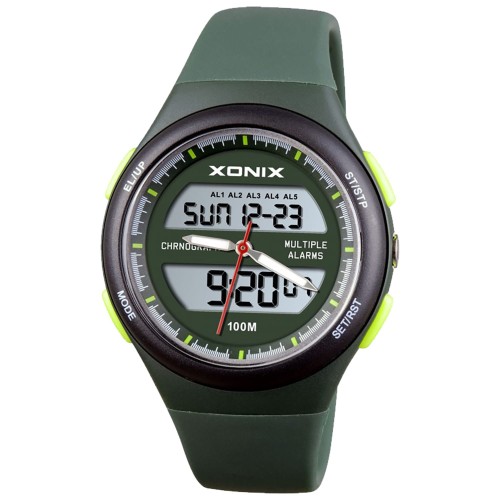 XONIX VP-004 - Zielony - Dziecięcy - Zegarek na pasku