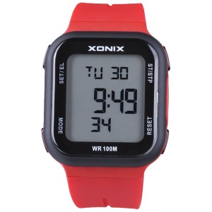 XONIX ZAA-001 - Czerwony - Dziecięcy - Zegarek na pasku