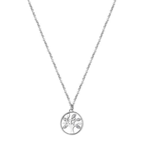 BROSWAY BHKN093 - Chakra - Damski - Naszyjnik stalowy DRZEWO ŻYCIA