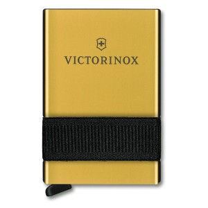 VICTORINOX 0.7250.38 - Portfel Smart Card - Czarna/Złota