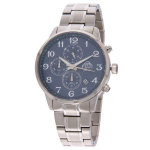 FUJI Time M7132QS - Classic Chrono - Męski - Zegarek na bransolecie