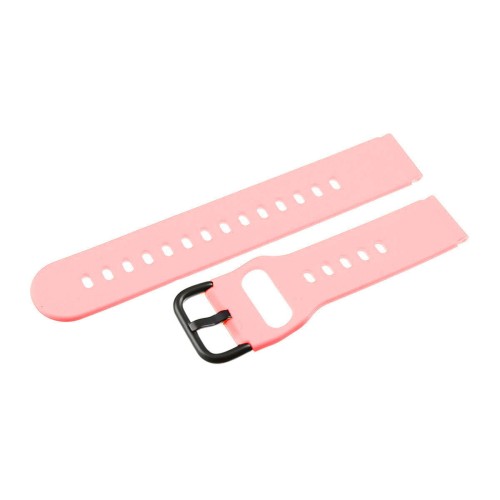 PACIFIC U01-B - RÓŻOWY - 22mm - Silikonowy pasek do zegarka