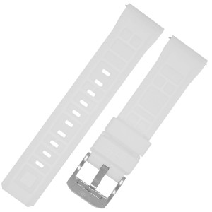 VOSTOK EUROPE Systema - 24mm - BIAŁY (świecący) - Silikonowy pasek do zegarka