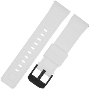 VOSTOK EUROPE Systema - 24mm - BIAŁY (świecący) - Silikonowy pasek do zegarka