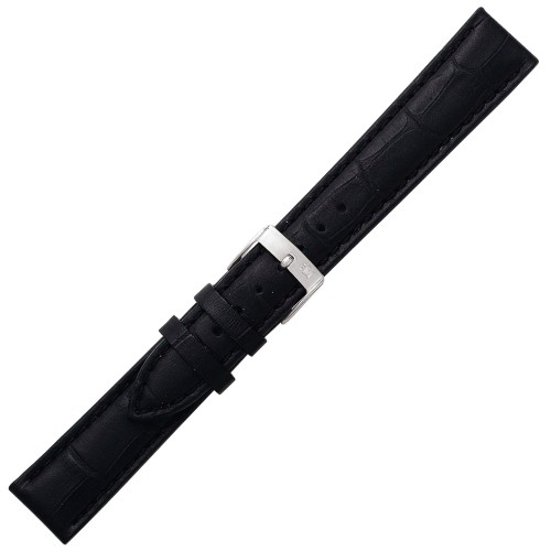 MORELLATO Bolle - CZARNY - 20mm - Skórzany pasek do zegarka