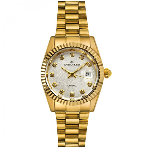 Zegarek JORDAN KERR L1057 IPG - SILVER