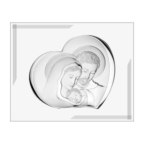 VALENTI - 25x20cm - Obrazek ŚWIĘTA RODZINA - Serce na panelu