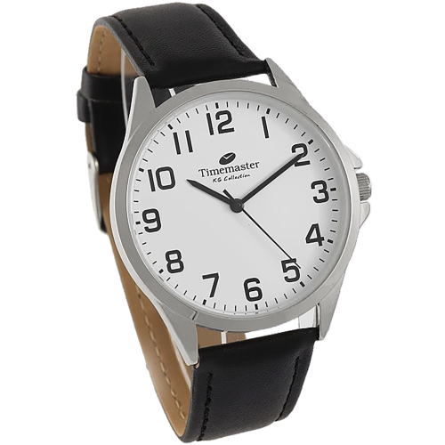 TIMEMASTER 231/01 - Męski - Klasyczny zegarek na pasku skórzanym