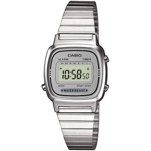 CASIO LA670WEA-7EF - Vintage - Damski - Zegarek na bransolecie