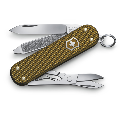 VICTORINOX 0.6221.L24 - Classic SD Alox - Scyzoryk 58mm - Terra Brown - Limited Edition 2024