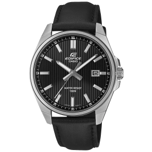 CASIO EFV-150L-1AVUEF - Edifice Classic - Męski - Zegarek na pasku skórzanym