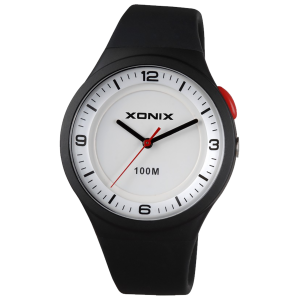 XONIX AAS-007 - Czarny - Dziecięcy - Zegarek na pasku