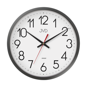 JVD HP614.3 - 28cm - SZARY - Zegar ścienny