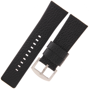 TEKLA TX1 - Bizon - 28mm - CZARNY - Skórzany pasek do zegarka