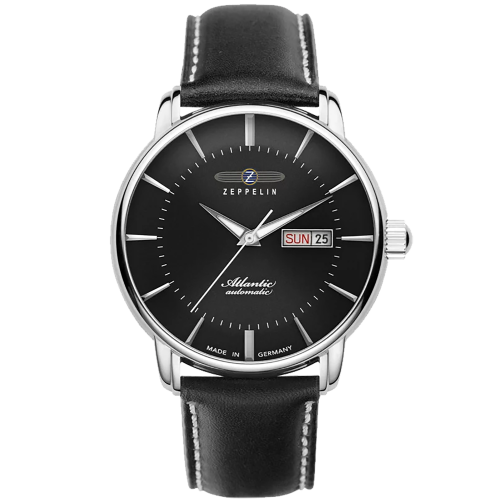 ZEPPELIN 8466-2 - Atlantic Automatic - Męski - Zegarek na pasku skórzanym