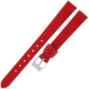 TEKLA G3 - 12mm - Gładki - CZERWONY - Skórzany pasek do zegarka