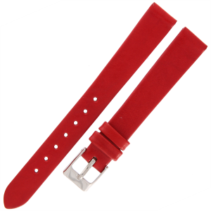 TEKLA G3 - 14mm - Gładki - CZERWONY - Skórzany pasek do zegarka