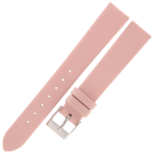 TEKLA G10A - 16mm - Gładki - JASNY RÓŻOWY - Skórzany pasek do zegarka