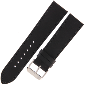 LAVVU Sport LSAUB22 - 22mm - Czarny - Skórzany pasek do zegarka