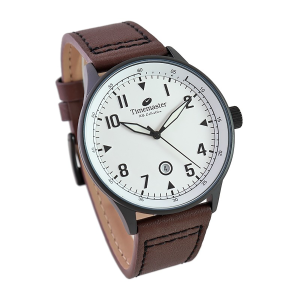 TIMEMASTER 258/01 - Męski - Zegarek na pasku skórzanym