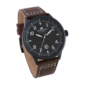 TIMEMASTER 258/02 - Męski - Zegarek na pasku skórzanym