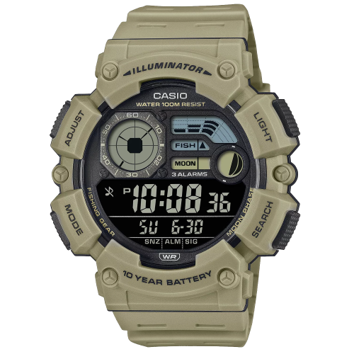 CASIO WS-1500H-5BVEF - Sport - Męski - Zegarek na pasku